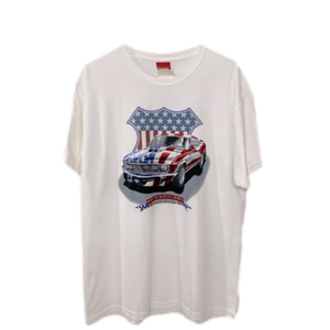 Men’s Short Sleeve Muscle Car T-shirt Size L